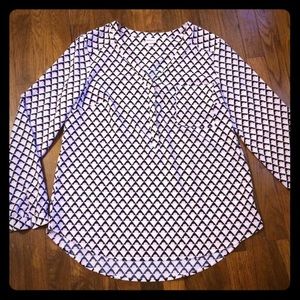 Long sleeve blouse